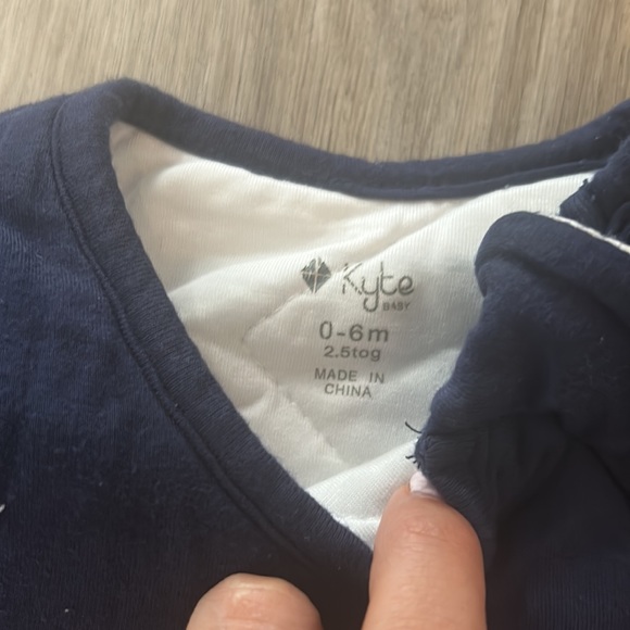0-6 month Navy Blue Kyte Baby Sleep Sack! - Picture 2 of 2